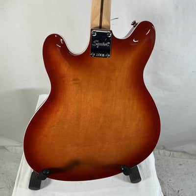 Squier Affinity Starcaster Deluxe 2020s - Sienna Sunburst image 8