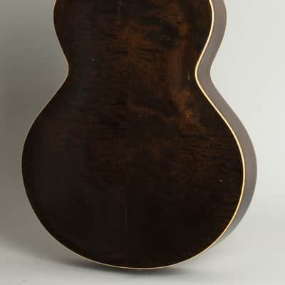 Gibson  TG-50 With Charlie Christian Pickup Arch Top Hollow Body Electric Tenor Guitar (1940), ser. #501F-1, original tweed hard shell case. image 4