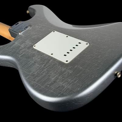 2024 Fender Stratocaster 1969 Custom Shop '69 Reissue Strat Journeyman Relic ~ Aged Fire Mist Silver image 4