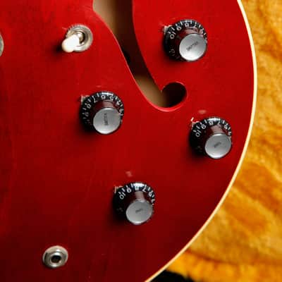 Gibson Custom 1961 ES-335 Reissue VOS 60s Cherry Semi-Hollow Electric Guitar image 7