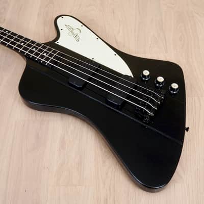 1995 Gibson Thunderbird IV Limited Edition Neck Through Electric Bass Ebony w/ Case image 10