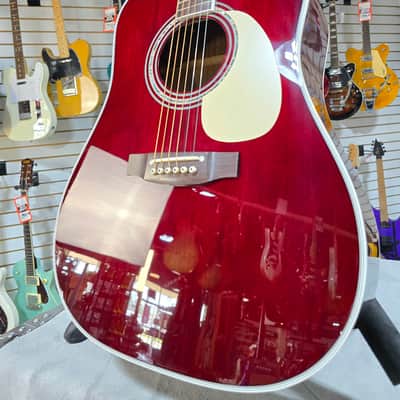 Takamine JJ325SRC John Jorgenson 6-String Acoustic-Electric - Gloss Red w/Gig Bag & PLEK*D #851 image 2