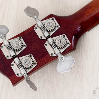1963 Gibson EB-0 Cherry Vintage Short Scale SG Bass, 100% Original w/ Case image 5