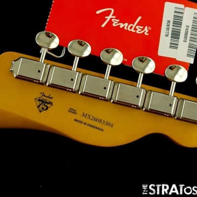 Immagine LEFTY Fender Player II Telecaster HH Tele NECK +TUNERS Rolled Edges, C Rosewood - 6