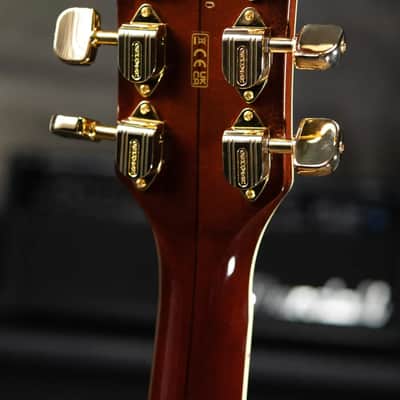 Gretsch G6122T-59 Vintage Select Edition '59 Chet Atkins Country Gentleman Hollow Body with Bigsby Electric Guitar - Walnut Stain Lacquer with Hardshell Case image 8