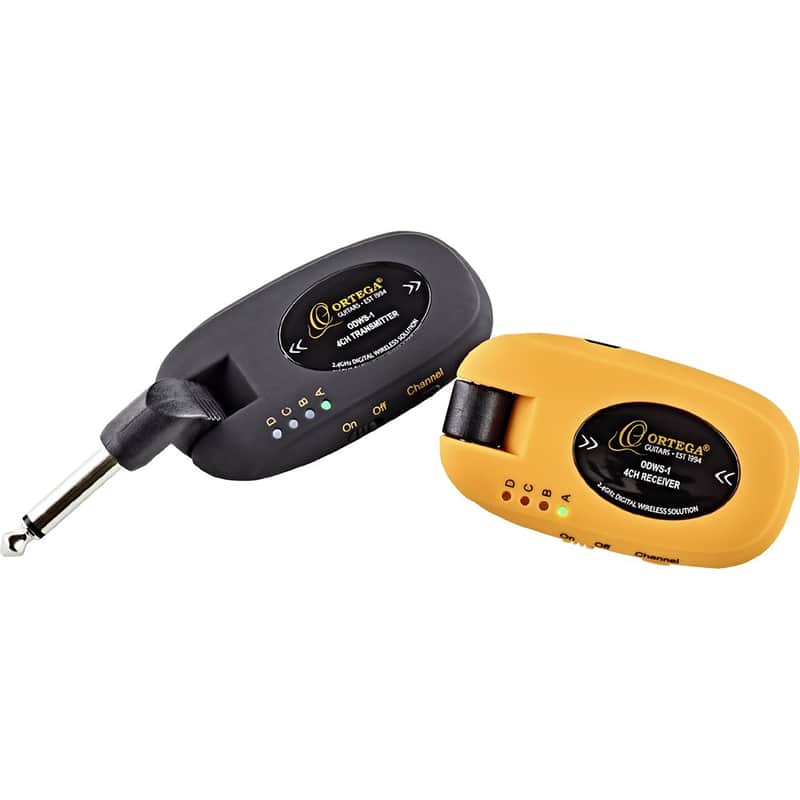 Immagine Ortega ODWS-1 - Digital Wireless System -Black / Orange - Universal - Guitar Bass - 1