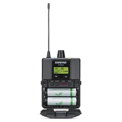 Shure PSM300 Twin Pack Pro P3TRA215TWP Wireless In-ear - G20 - Gator G-MIXERBAG-1515 - (2) ErnieBall XLR 25FT Bundle image 6