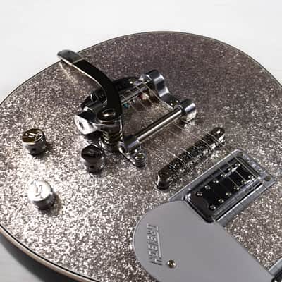Gretsch G5230T Electromatic Jet FT with Bigsby - Silver Sparkle image 5