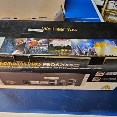 Behringer Ultragraph Pro FBQ6200HD High-Definition 31-Band Stereo Graphic EQ 2015 - Present - Standard image 2