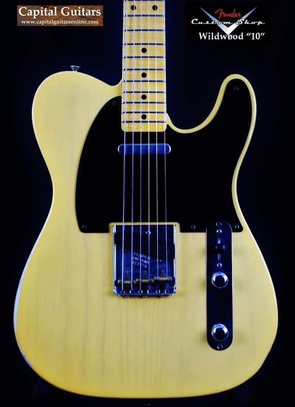 Fender Custom Shop Wildwood "10" '52 Relic Telecaster 2011 Faded Nocaster Blonde image 1
