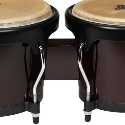 Latin Percussion LP Aspire 6 3/4 - 8" Bongo Oak Dark Wood Black (LPA601-DW) image 3