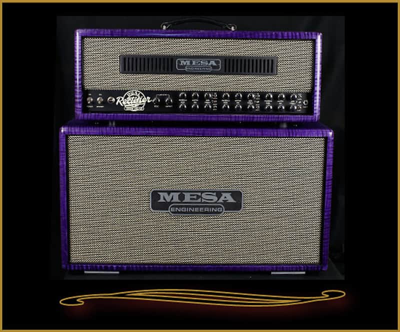 Mesa Boogie Private Reserve Flame Maple Dual Rectifier Head and