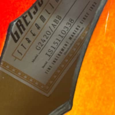 Gretsch G2420 Streamliner Hollow Body with Rosewood Fretboard, Chromatic II 2016 - 2018 - Aged Brooklyn Burst image 3