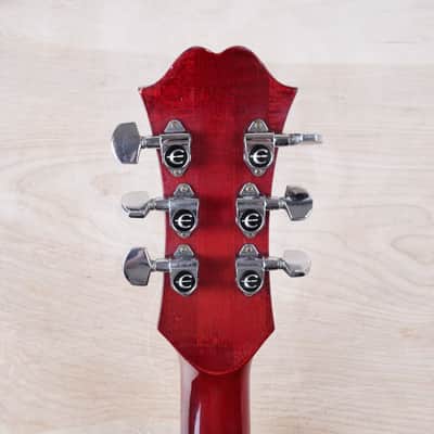 Epiphone Riviera (Japanese Domestic) Vintage 1970s Cherry Vintage Semi-Hollow w/ Hard Case image 19