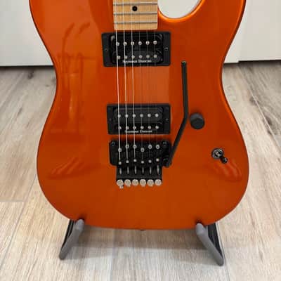Charvel Jackson USA Select San Dimas Style 2 HH FR 2009 Candy Tangerine - Upgraded w/Original Floyd Rose (Titanium) image 2