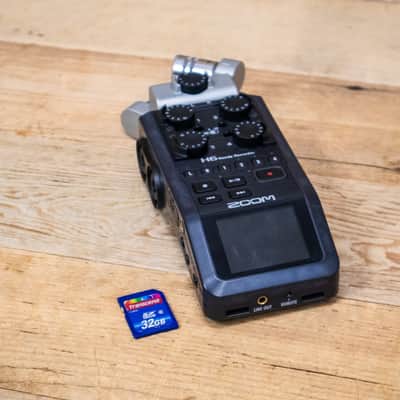 Zoom H6 Digital Handheld Recorder with X/Y Capsule H-6 Portable Handy U284789