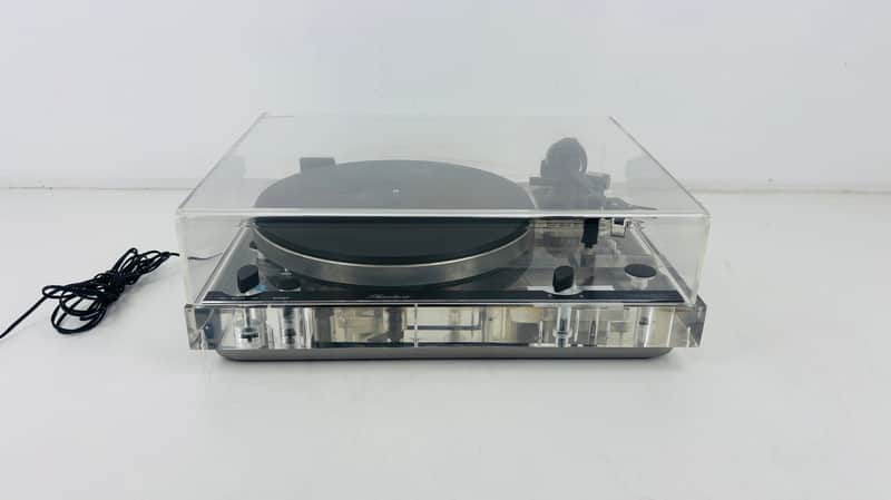 Thorens Phantasie – Rare Transparent Acrylic Turntable – TD 320 Platform, TP 16 Tonearm, Expert/Nagaoka JT322 "Quadra" Cartridge image 1