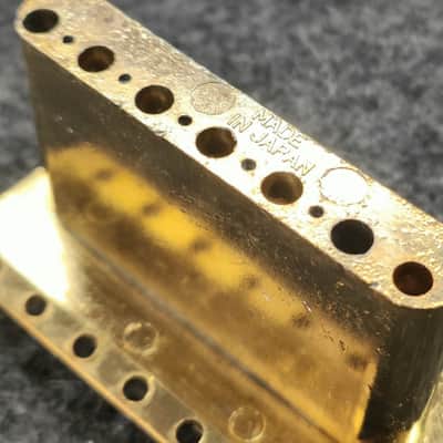 1980's Tokai Japan NOS S-062 Stratocaster Tremolo Bridge System (Gold) image 5