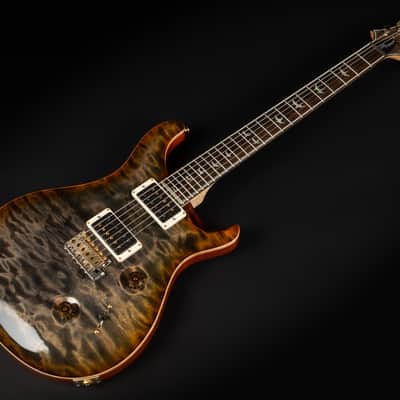 2015 PRS 30th Anniversary Wood Library Custom 24 Quilt 10-Top - Burnt Maple Leaf | USA Limited Edition Satin Flame Maple Neck Ziricote Fretboard 3.4kg | Coa OHSC image 5