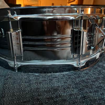 Rare Vintage 70s Shiro 14x5” Steel Snare Drum – 8 Lugs MIJ (Excellent Condition) image 3