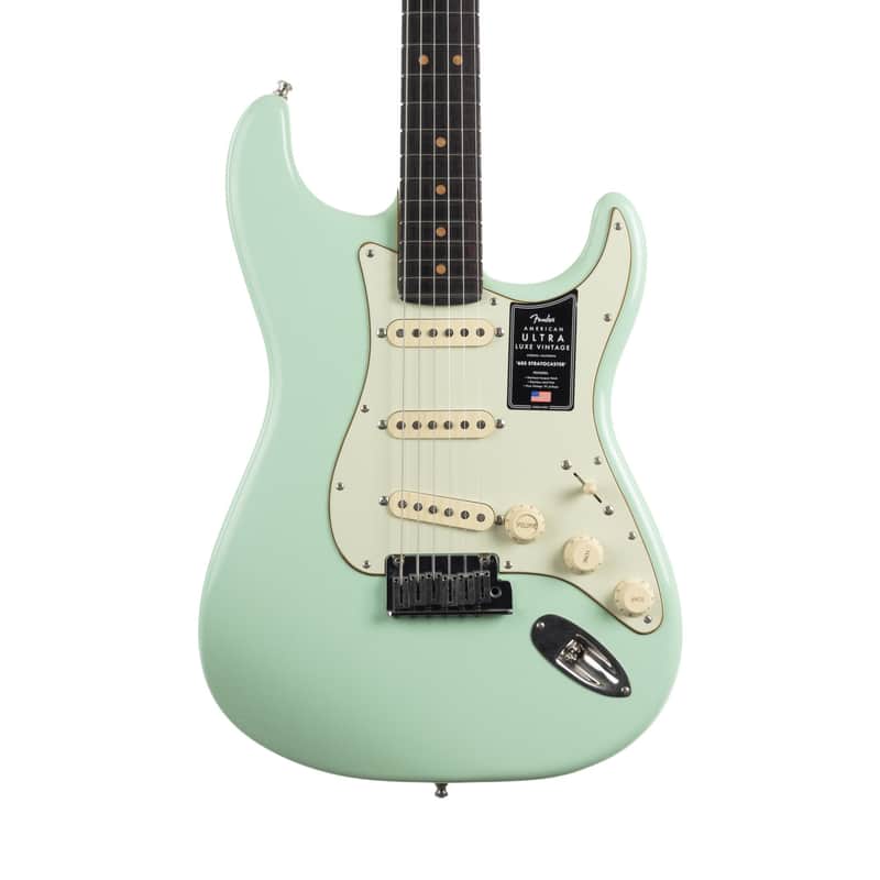 Fender American Ultra Luxe Vintage '60s Stratocaster Rosewood - Surf Green image 1