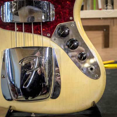 Fender Jazz Bass 1966 - Olympic White image 13