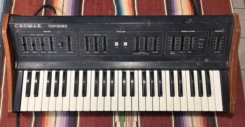 Crumar Performer analog synthesizer image 1