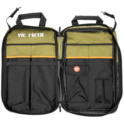 Vic Firth Professional Stick Bag Green/Black image 5