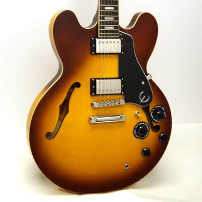 Epiphone ES-335 Pro Ltd Ed Semi-Hollowbody Electric Guitar - Iced Tea Burst image 1