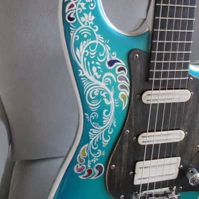 Fender Stratocaster American Standard  1997 - Soft Turquoise John Frusciante image 6