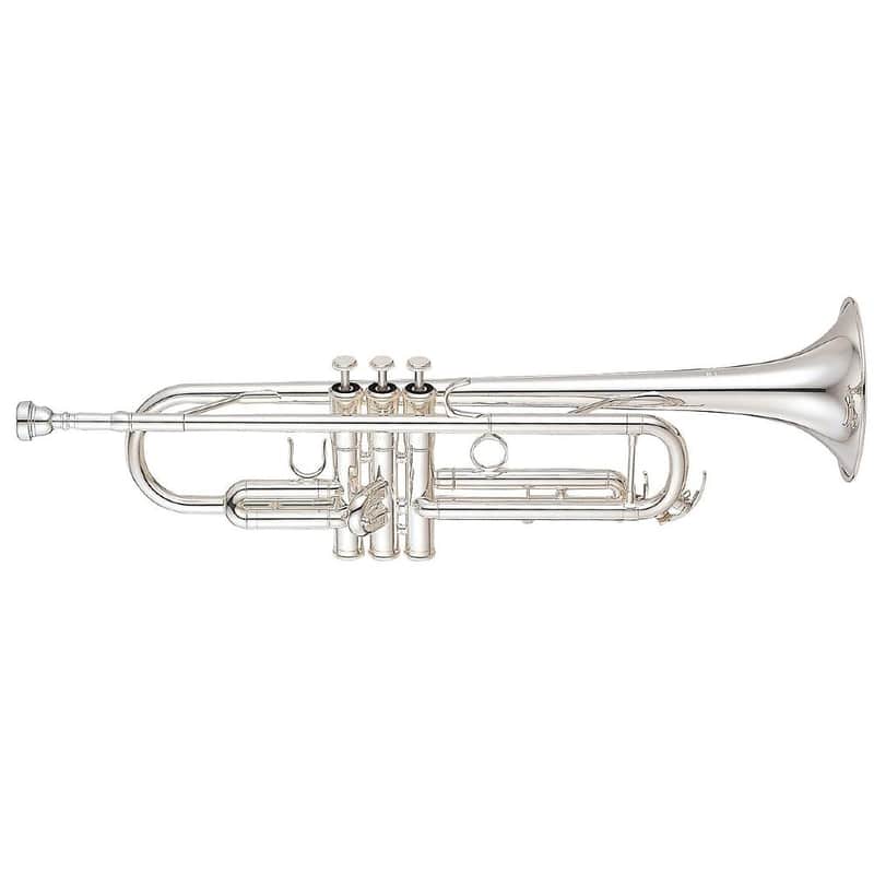 Yamaha YTR-4335GSII Intermediate Bb Trumpet in Silver Plate image 1