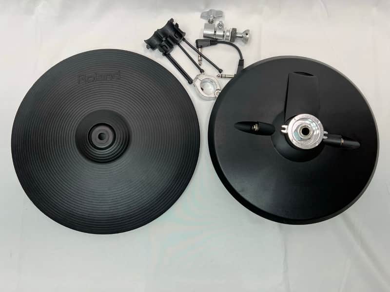 Roland VH-13 HD V-Hi-Hat 12" Cymbal Pad BLACK image 1