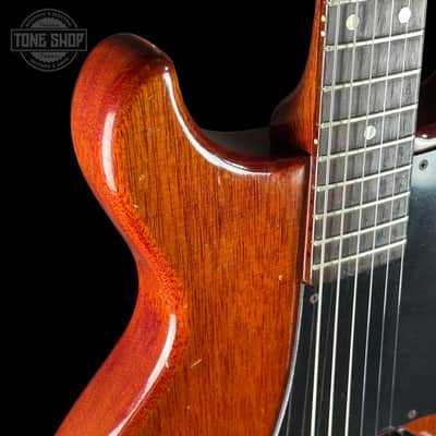 Vintage 1960 Gibson Les Paul Junior 3/4 Double Cut Cherry w/Case and w/OHSC TSU24589 image 5