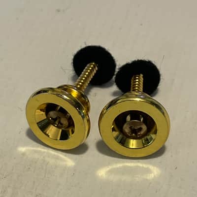 2020's Jackson JS Dinky Series Guitar Oversize Factory Gold Strap Buttons image 2