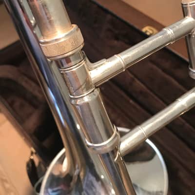 Bach Stradivarius 42BO Silver-Plated Trombone VERY GOOD CONDITION image 4