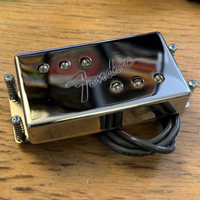 2020 Fender Vintera Wide Range Humbucker Bridge Pickup Chrome 70s Telecaster Deluxe Tele 9k image 3