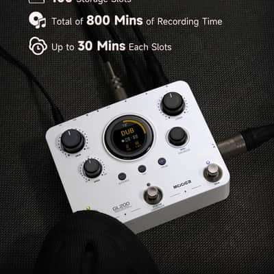 MOOER GL200 Looper Pedal Drum Machine, Drum Looper Guitar Pedal  (Price includes the import duty for US buyer) image 2
