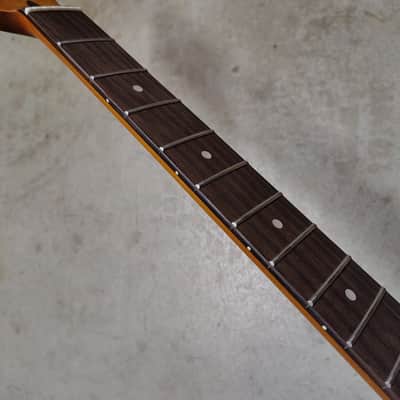 Roasted Maple Tele Neck fits fender Telecaster body 21 frets 60s style image 2