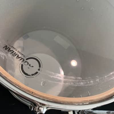 Rogers Vintage Power Tone Drum Kit 1972 - Flat White image 6