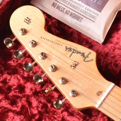Fender Custom Shop Stratocaster 1957 Vintage Custom Aged White Blonde image 7