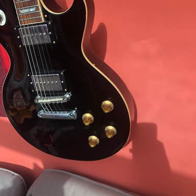 Tokai LS-50 1978 Vintage Les Paul Black Upgraded Gibson Beater image 4