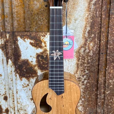 Snail Spalted Maple Gloss Concert Ukulele image 5