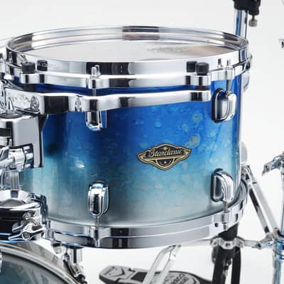 Tama WBS30RS-MBI Starclassic Walnut/Birch Lacquer Shell Kit 3 pcs - Molten Blue Ice Fade/Chrome HW image 19