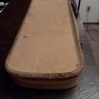 Vintage Electric 6-String Lap Steel Art Deco Guitar with original case 40's-50's image 18