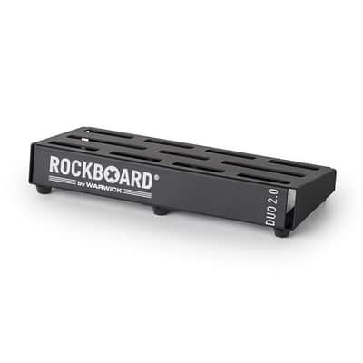 Rockboard Duo 2.0 Small (3-5 pedals) Pedalboard with Gigbag (12 5/8" x 5 1/2") image 6