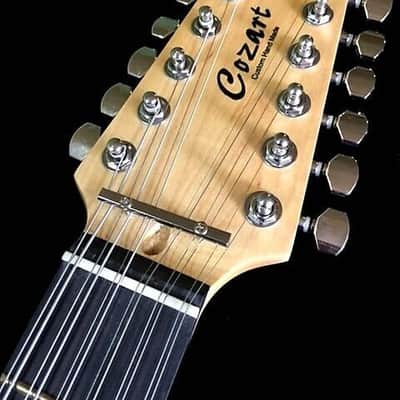 Guitars New 12 String Tele Style Sol ID Natural Electric Guitar Plus Gig Bag image 5