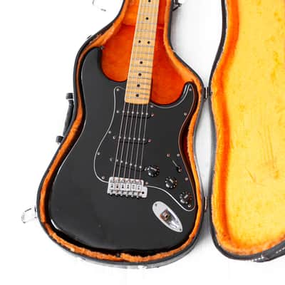 1978 Fender Stratocaster Maple Fretboard in Black image 6