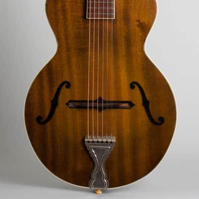Vivi-Tone  Solid Body Electric Guitar (1932), ser. #68, brown hard shell case. image 3