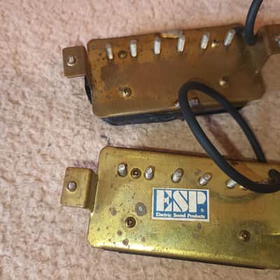 Vintage ESP Humbuckers 1980s - Black image 4