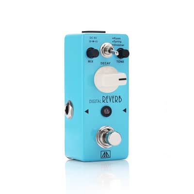 AA Audio AOV-5 DIGITAL REVERB True Bypass Triple Toggle New/Nice Free US Ship!  2016